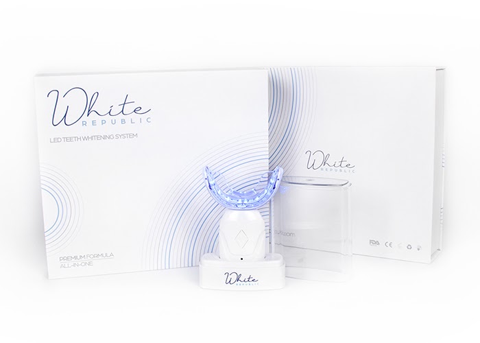 white republic wireless teeth whitening kit