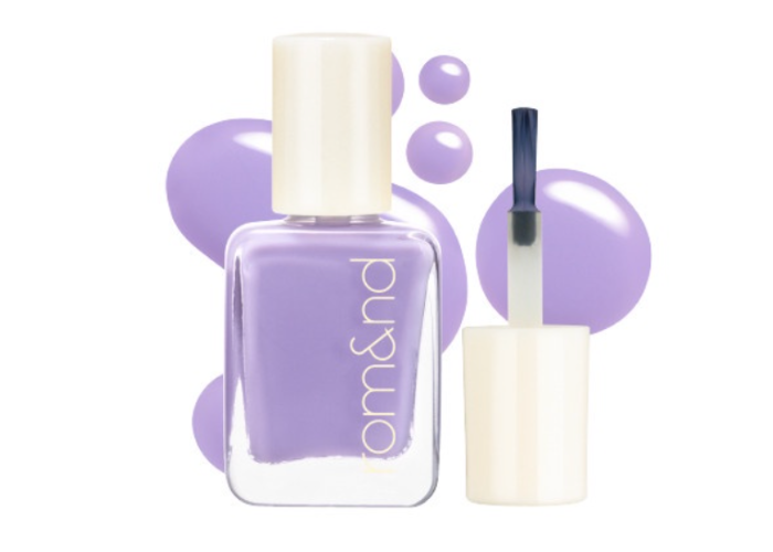 lavender latte nails