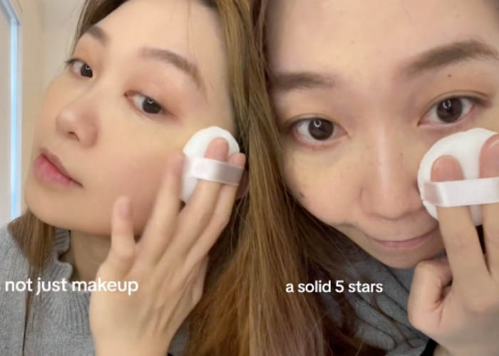 Japanese skincare powder