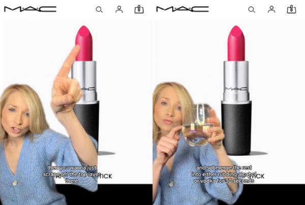 cleaning makeup products, how to sanitise makeup